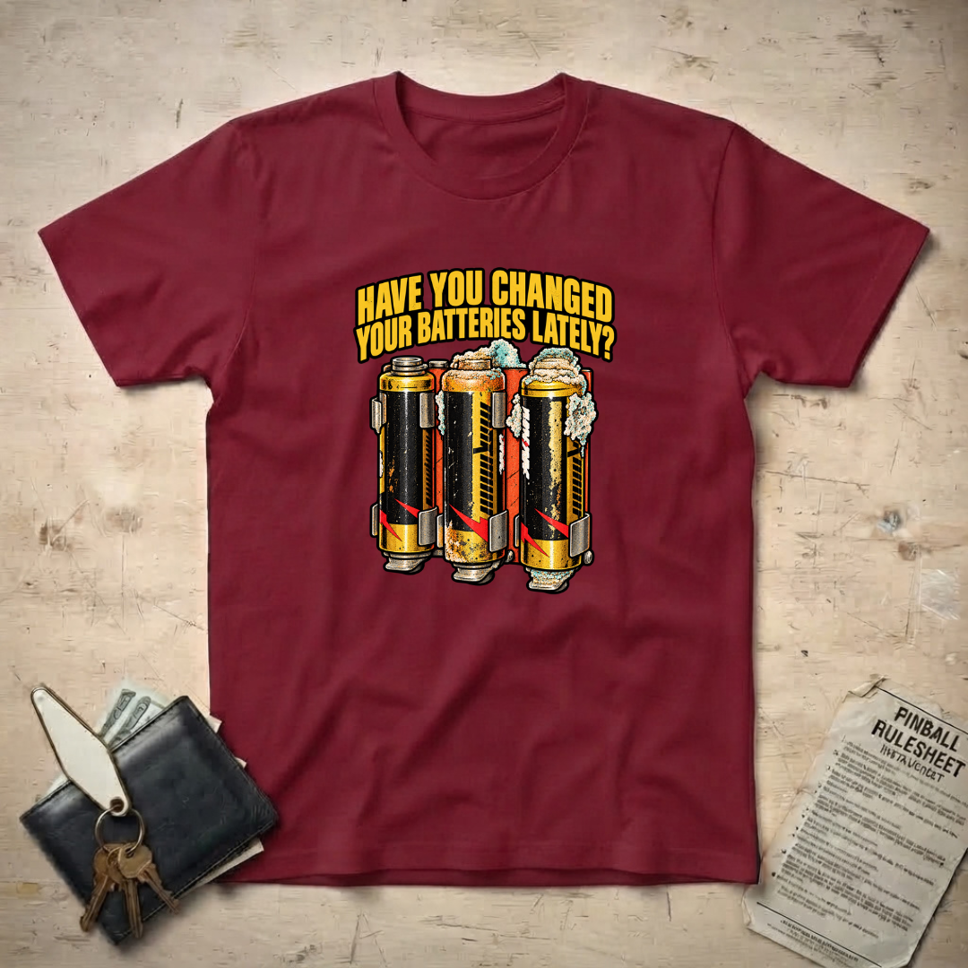 Changed Batteries T-Shirt