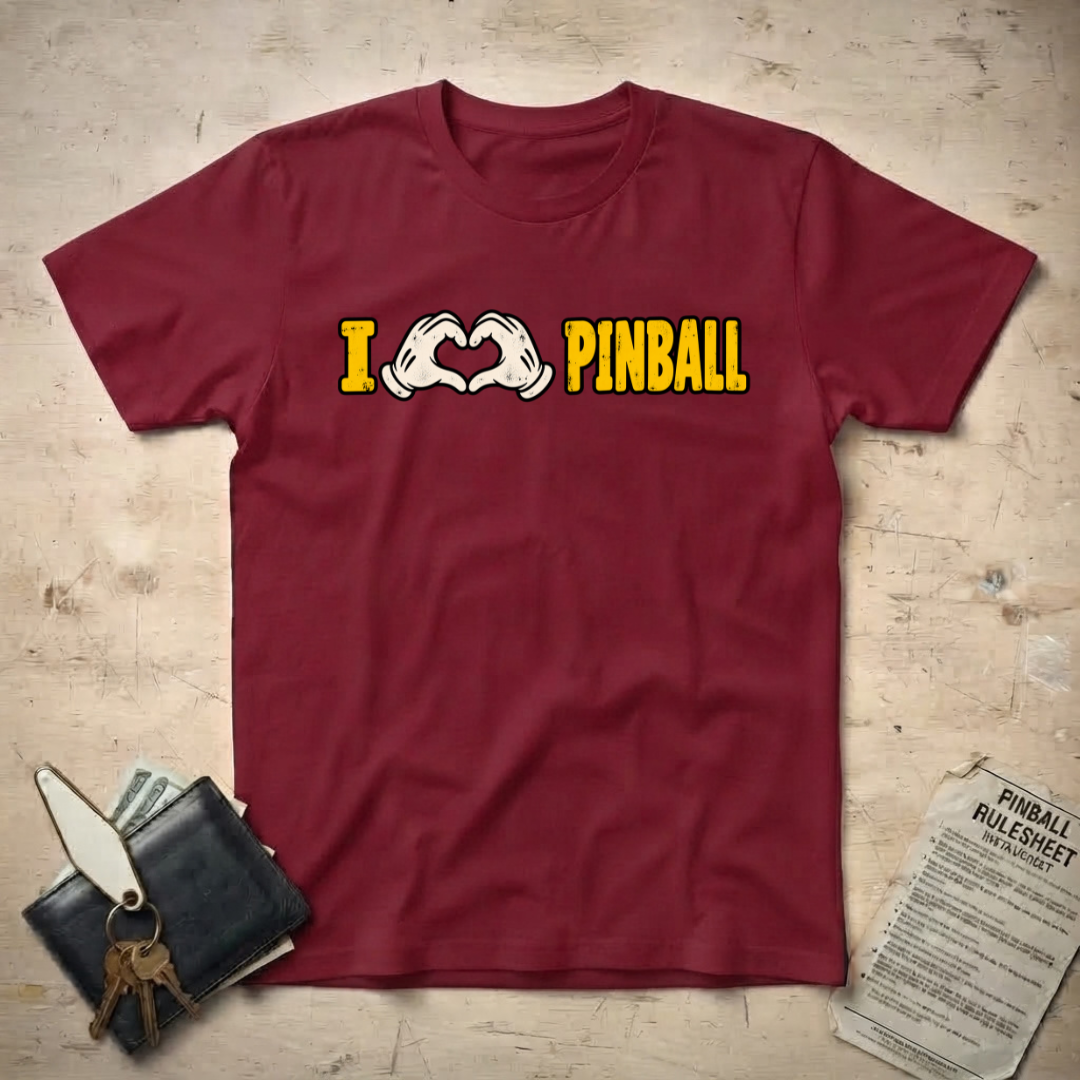 I Hands  Pinball T-Shirt