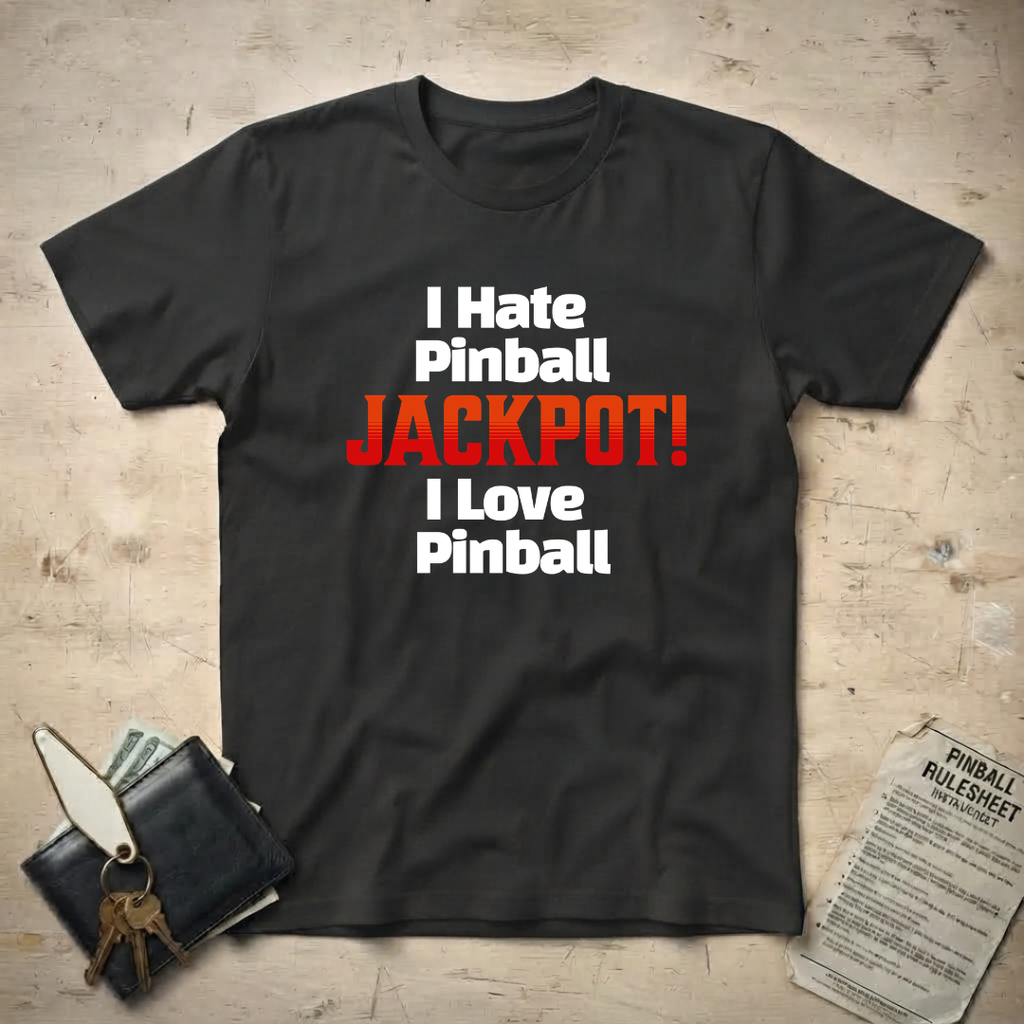 Hate/Love Pinball T-Shirt