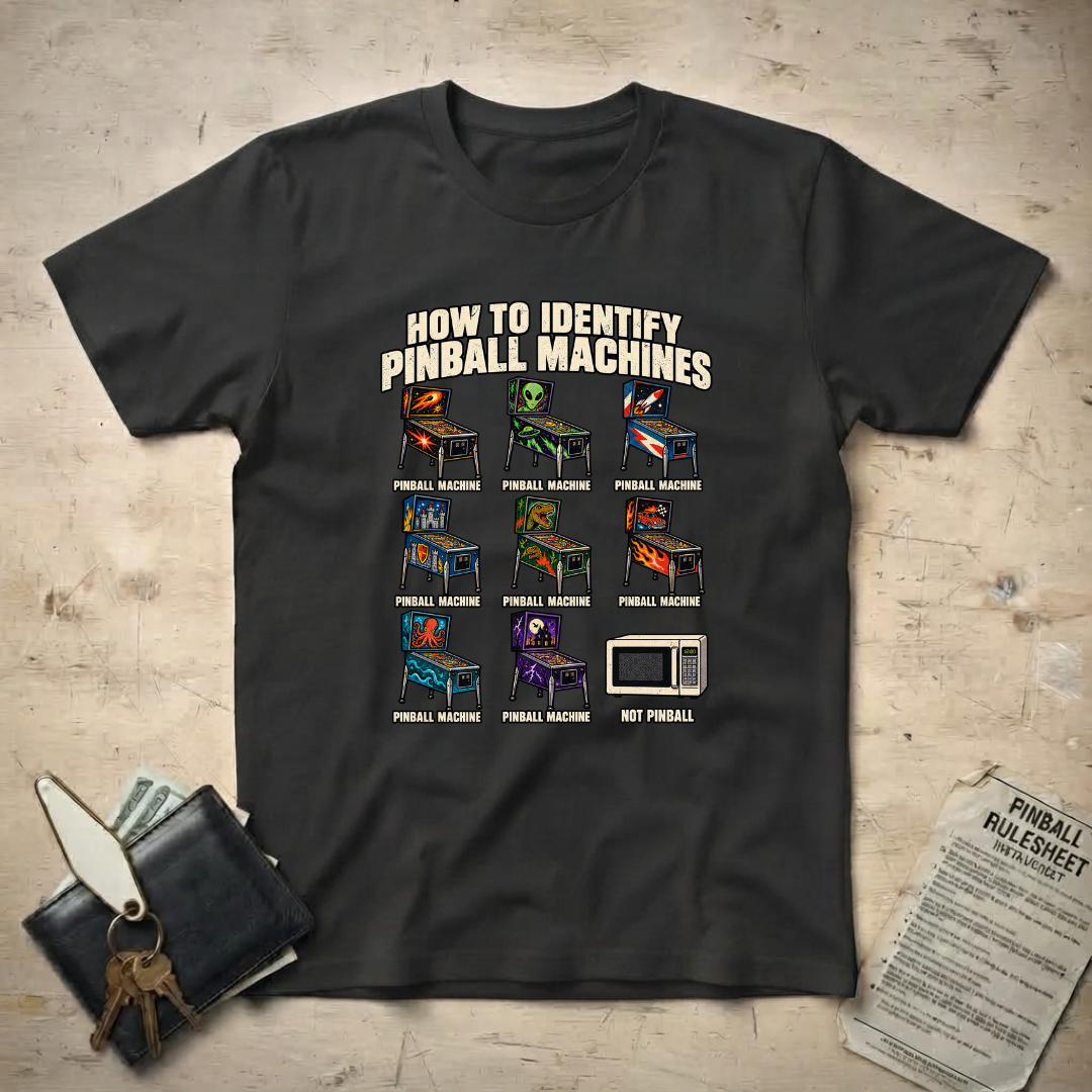 Identify Pinball T-Shirt
