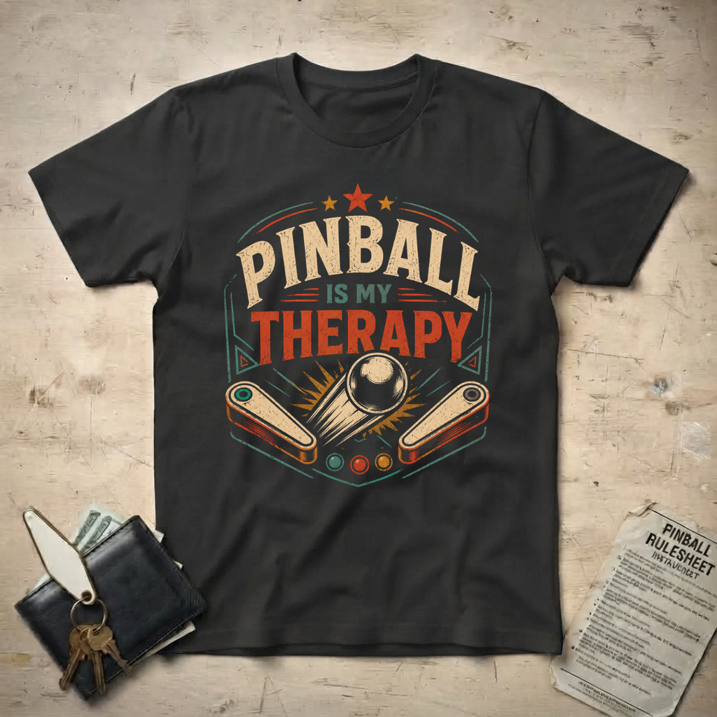 Pinball my Therapy T-Shirt