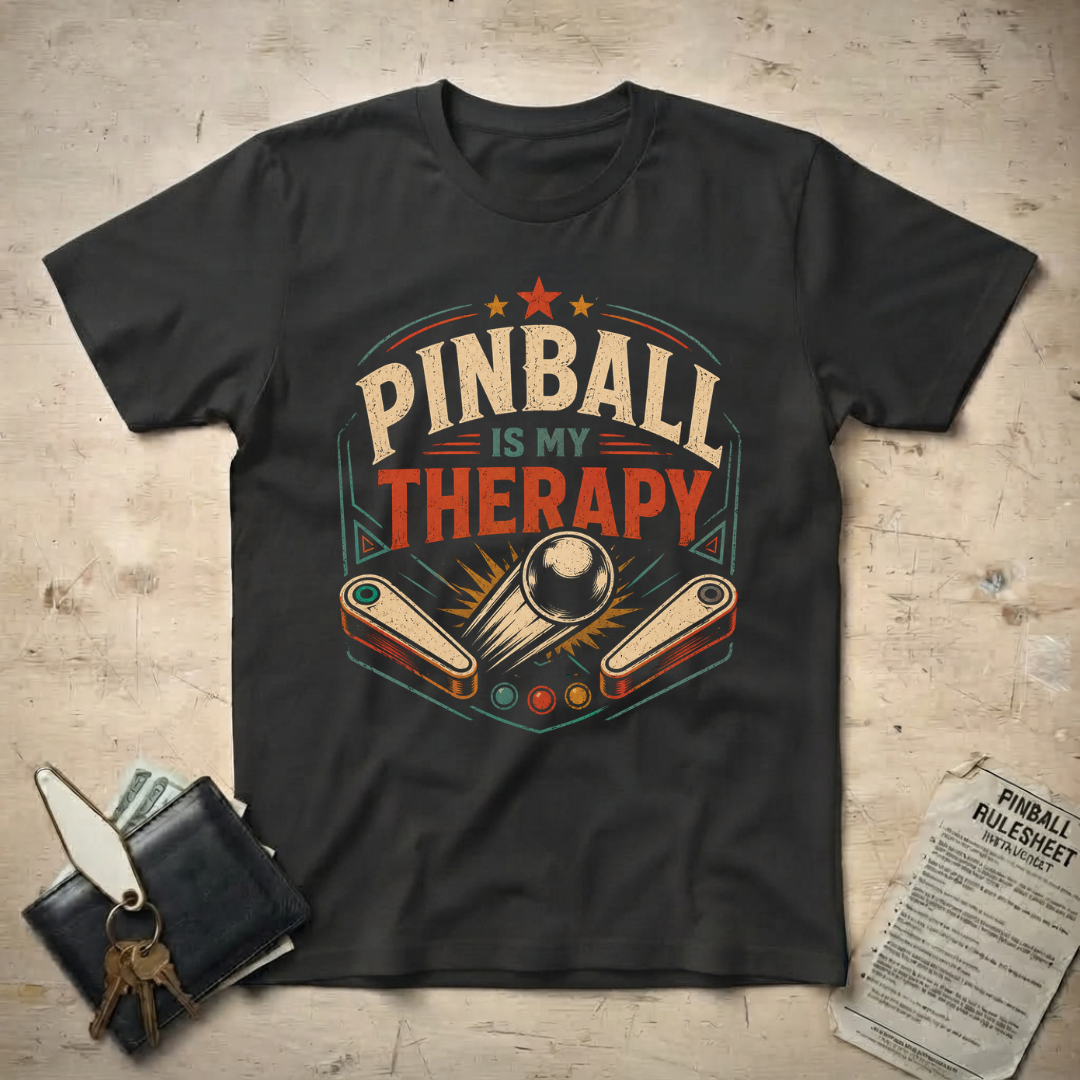 Pinball my Therapy T-Shirt