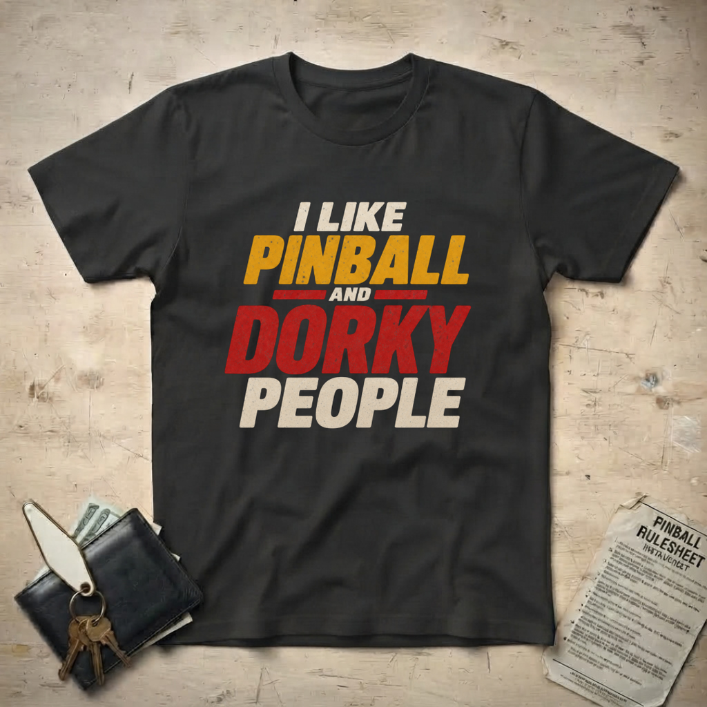 Dorky Pinball T-Shirt