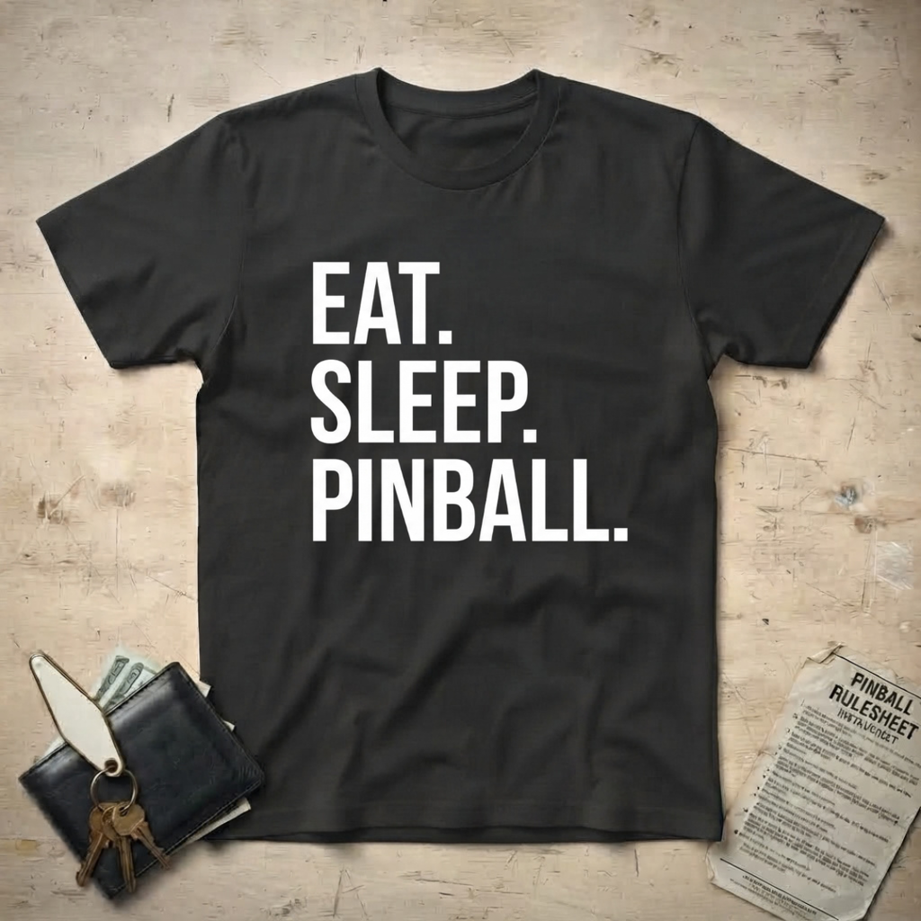 Eat Sleep Pinball T-Shirt