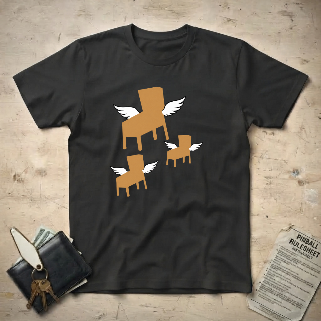 Flying Pinball T-Shirt