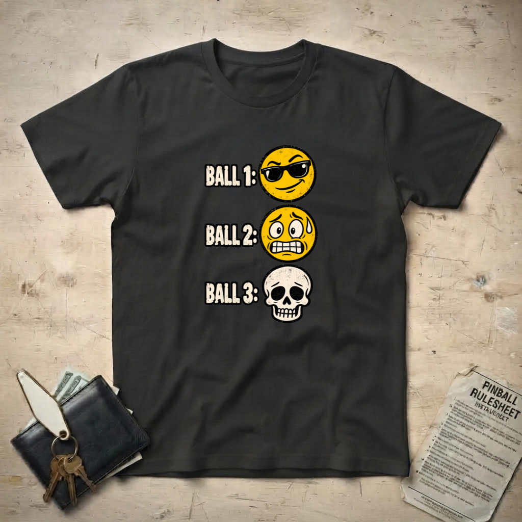 3 Ball Game T-Shirt