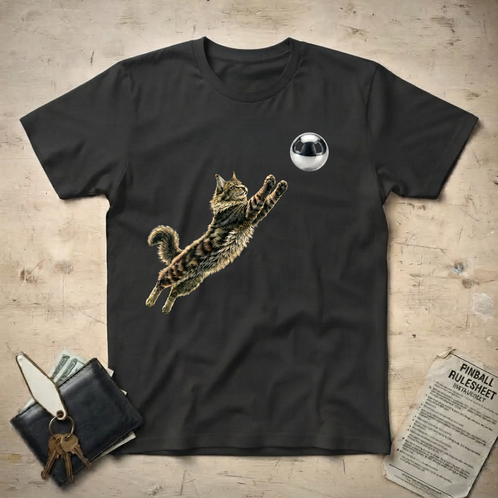 Jumping Cat T-Shirt