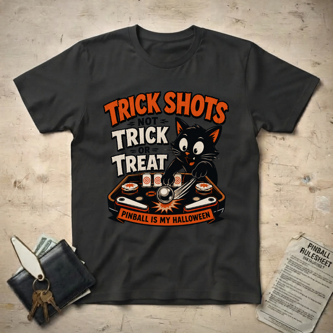 Trick Shots Cat T-Shirt