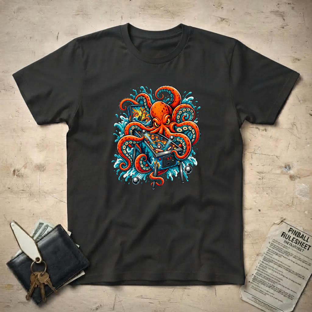 Octopus and Pinball T-Shirt