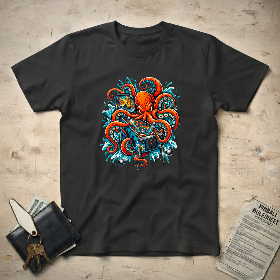 Octopus and Pinball T-Shirt