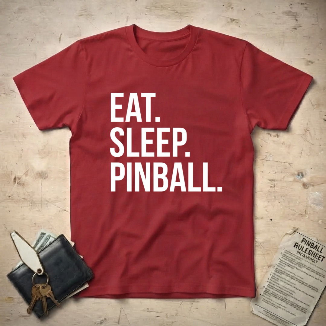 Eat Sleep Pinball T-Shirt