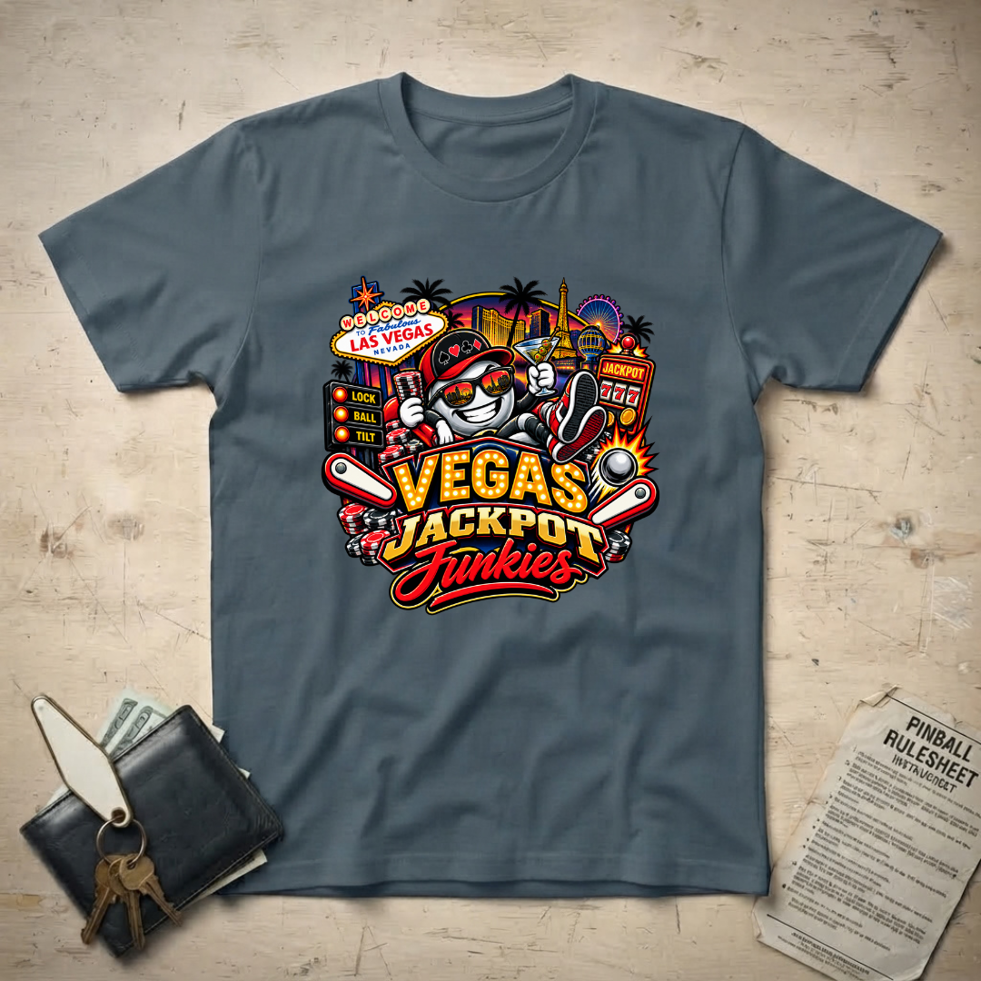 LV Jackpot Junkies T-Shirt