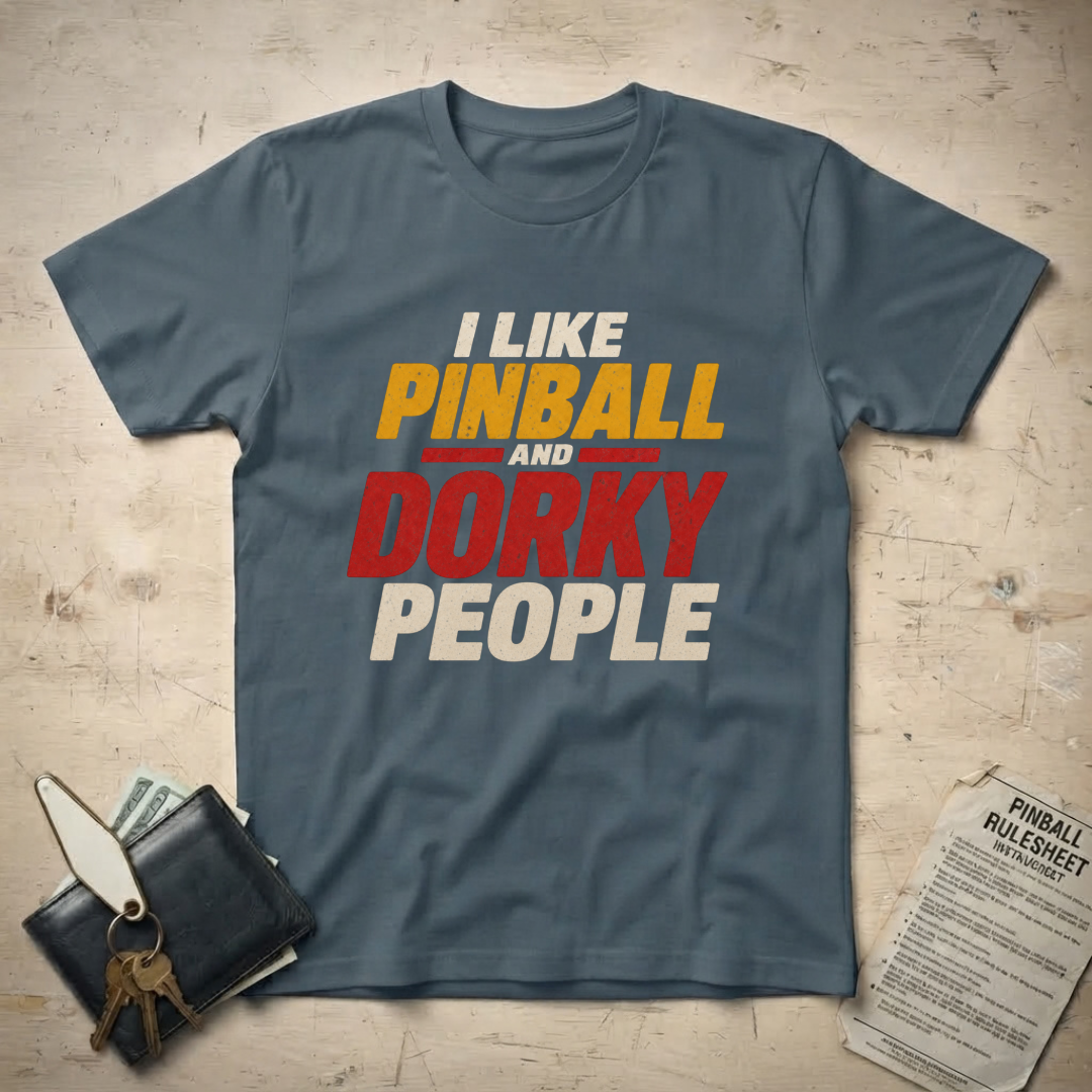 Dorky Pinball T-Shirt