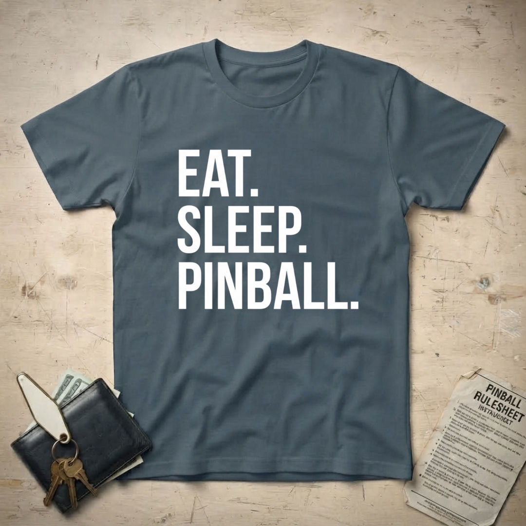 Eat Sleep Pinball T-Shirt