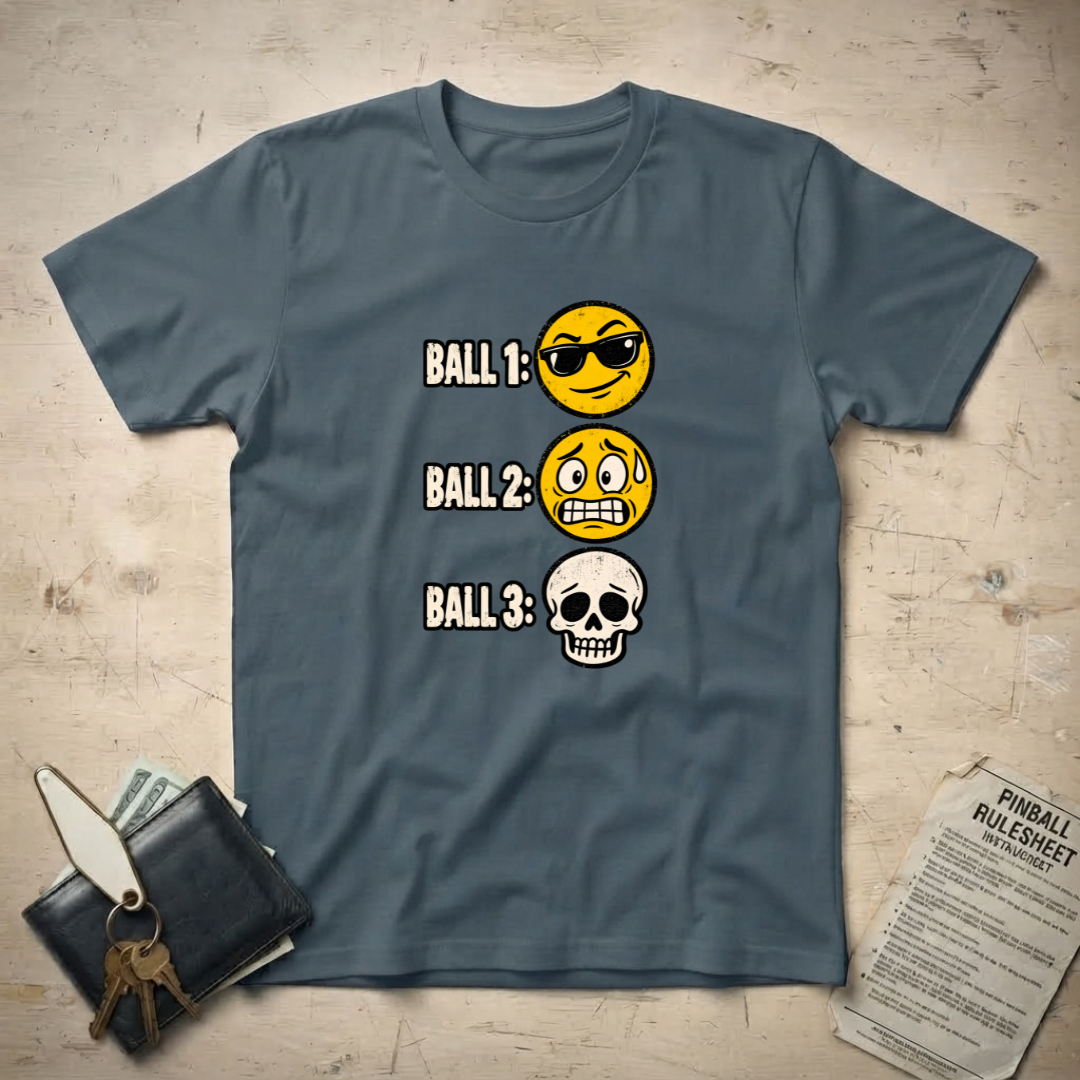 3 Ball Game T-Shirt