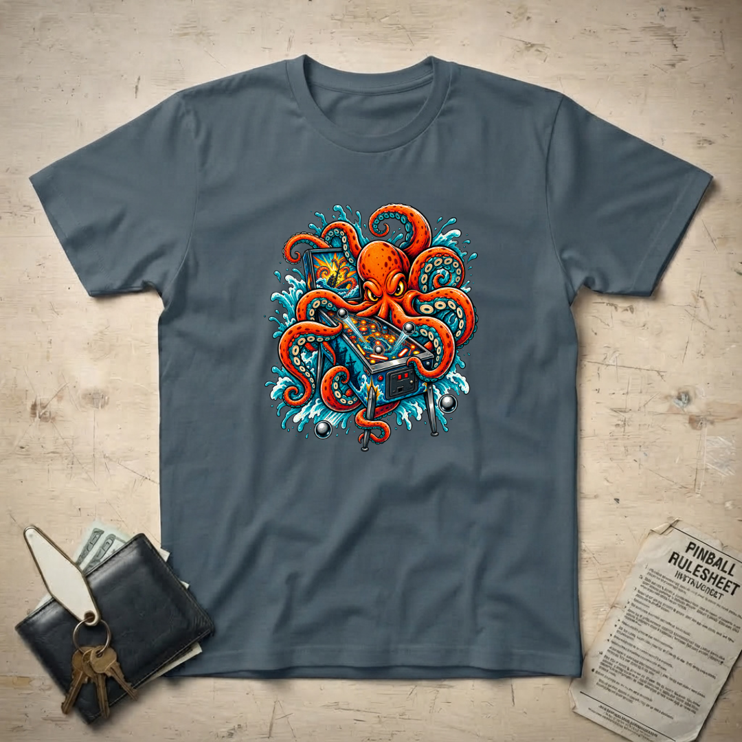 Octopus and Pinball T-Shirt