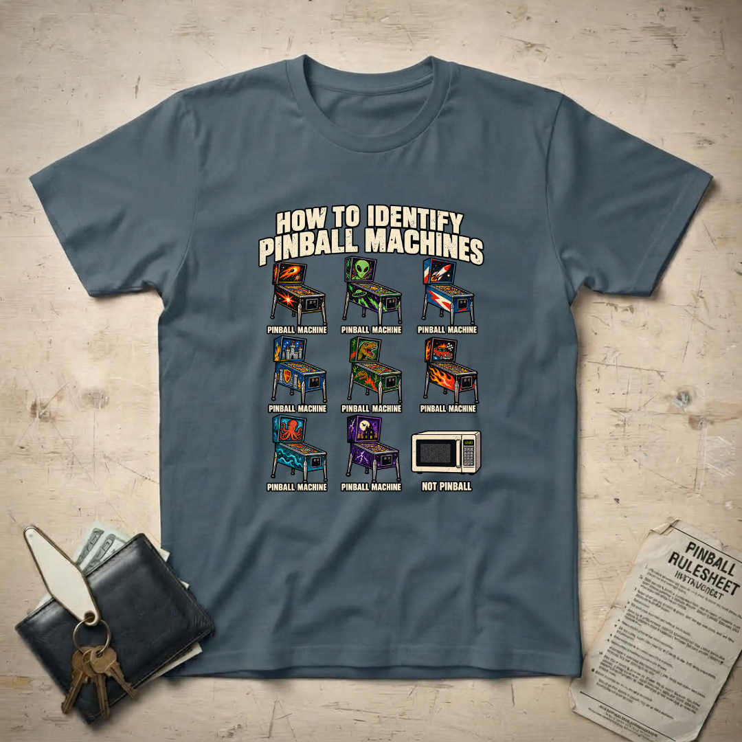 Identify Pinball T-Shirt