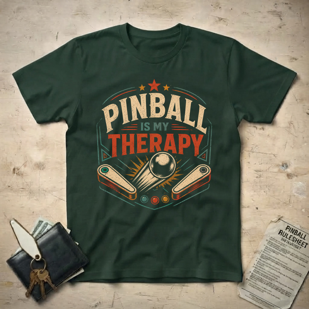 Pinball my Therapy T-Shirt