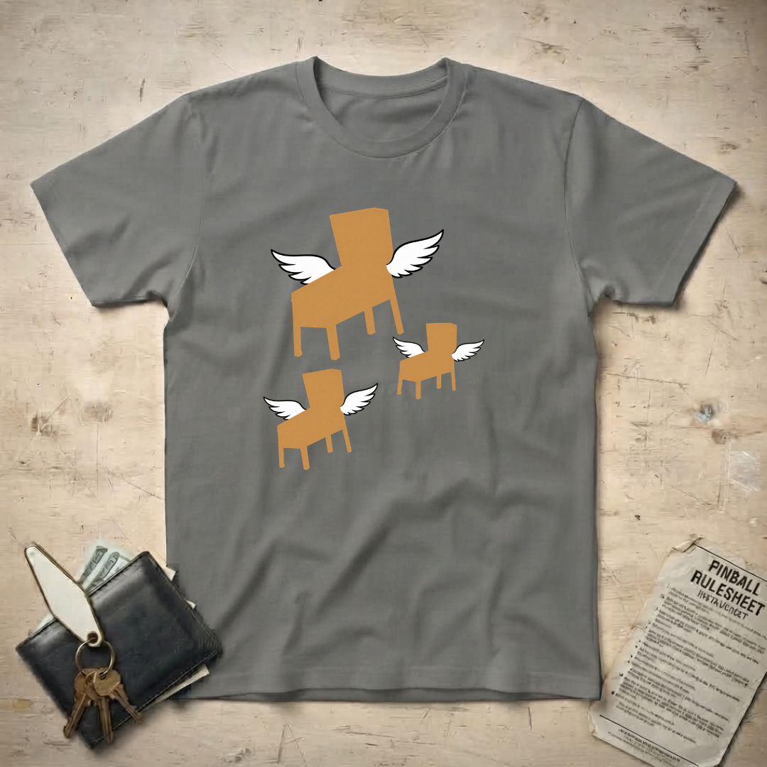 Flying Pinball T-Shirt