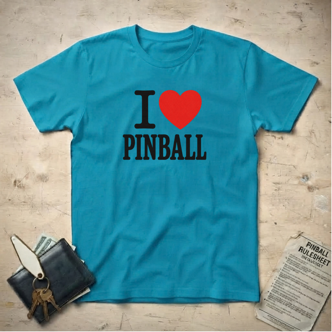 I Heart Pinball T-Shirt