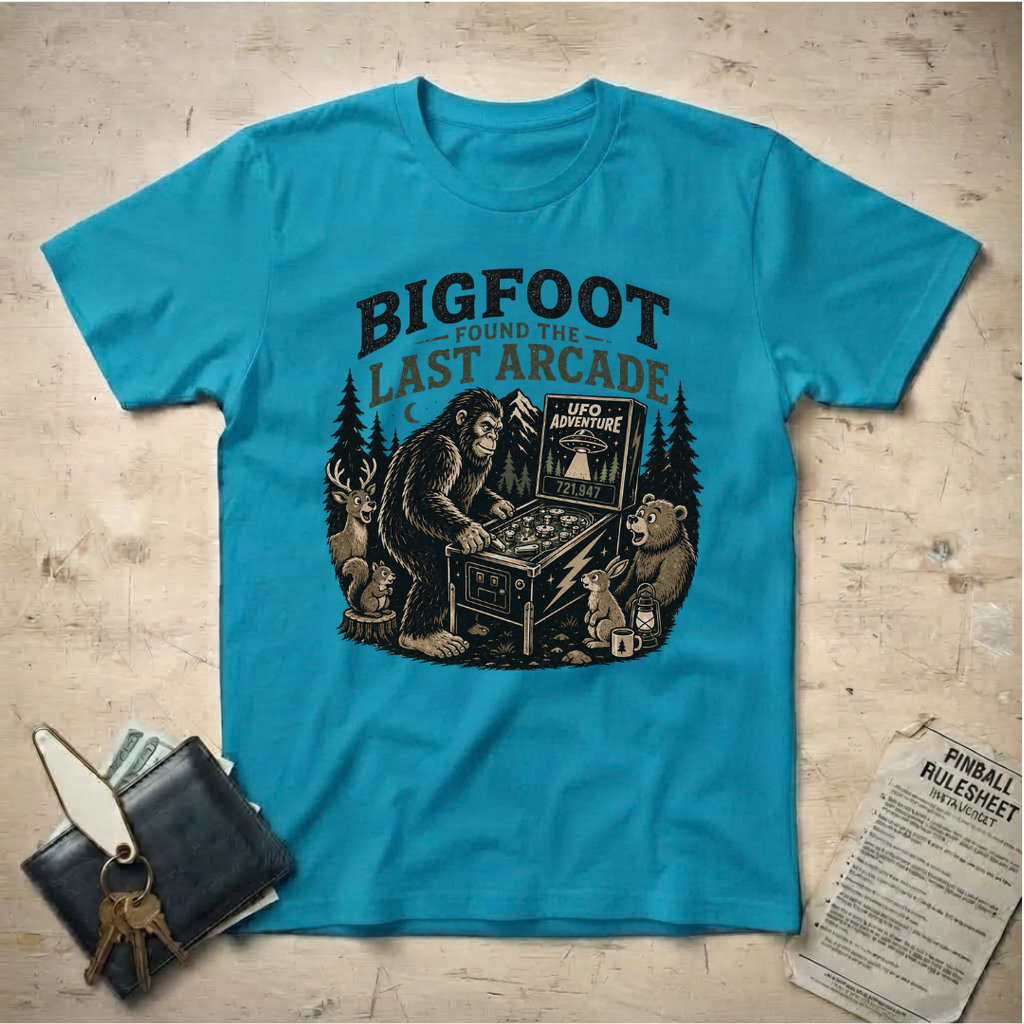 Big Foot Arcade T-Shirt