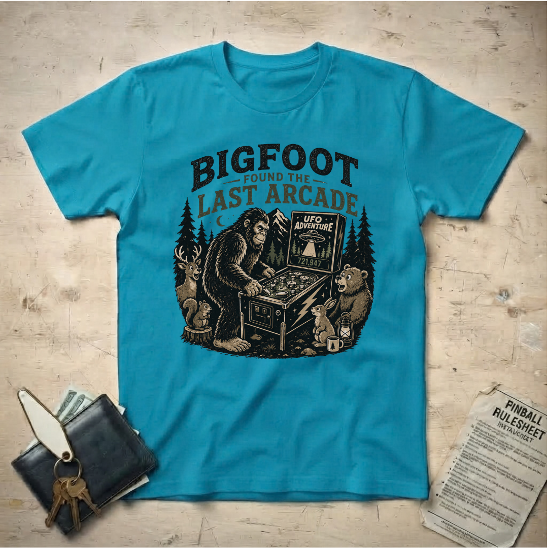 Big Foot Arcade T-Shirt