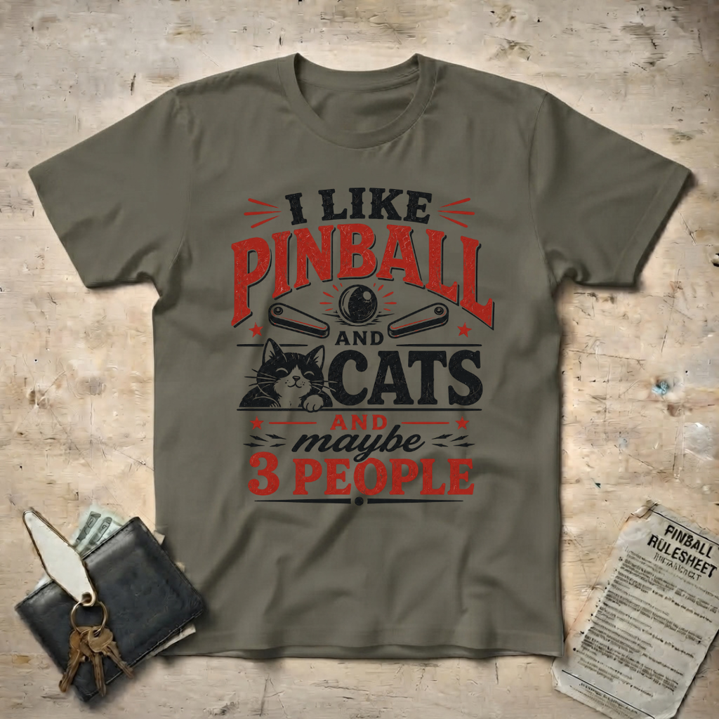 Cats 3 People T-Shirt