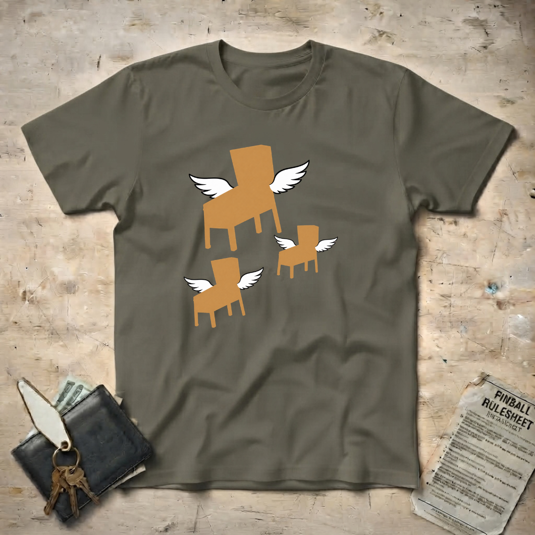 Flying Pinball T-Shirt