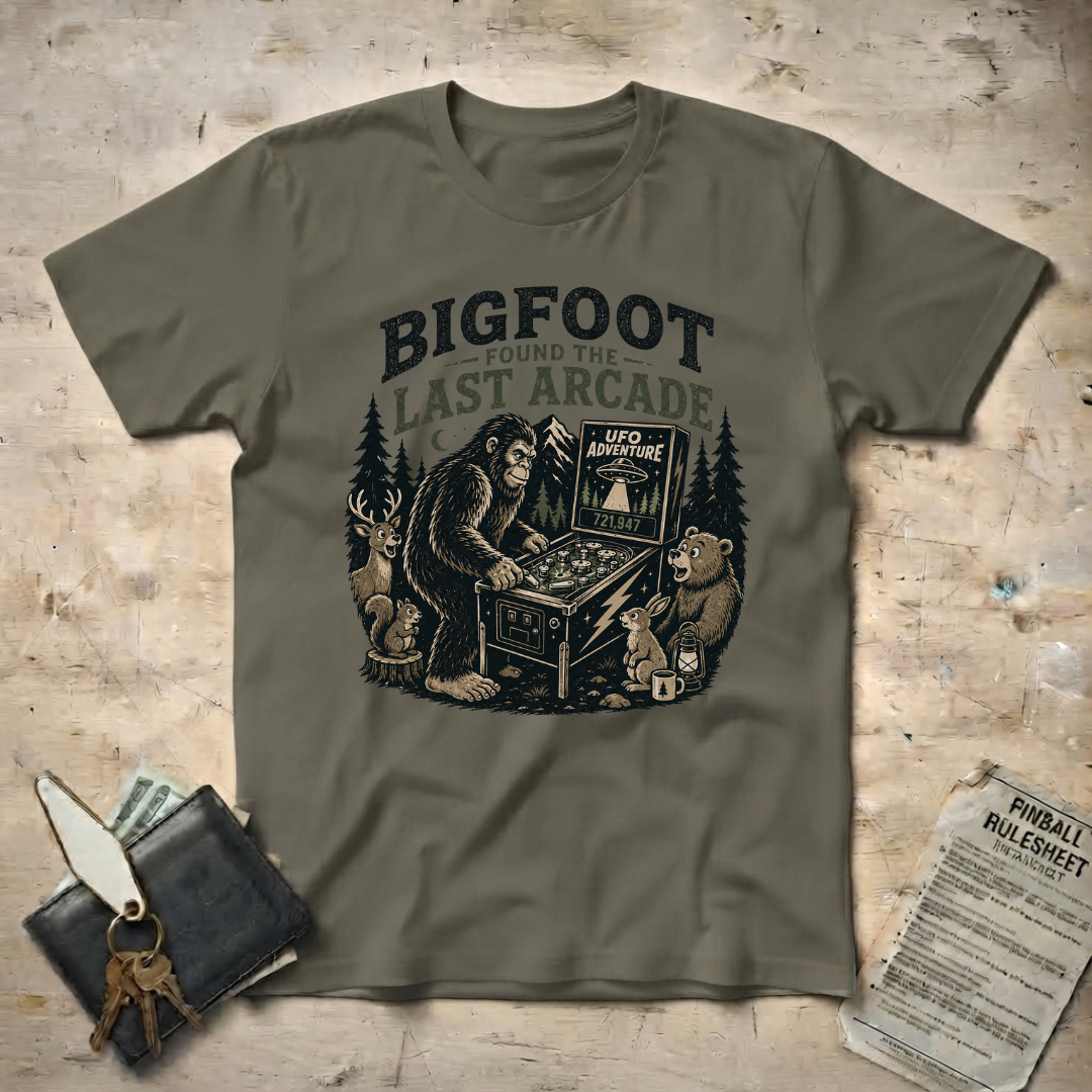 Big Foot Arcade T-Shirt