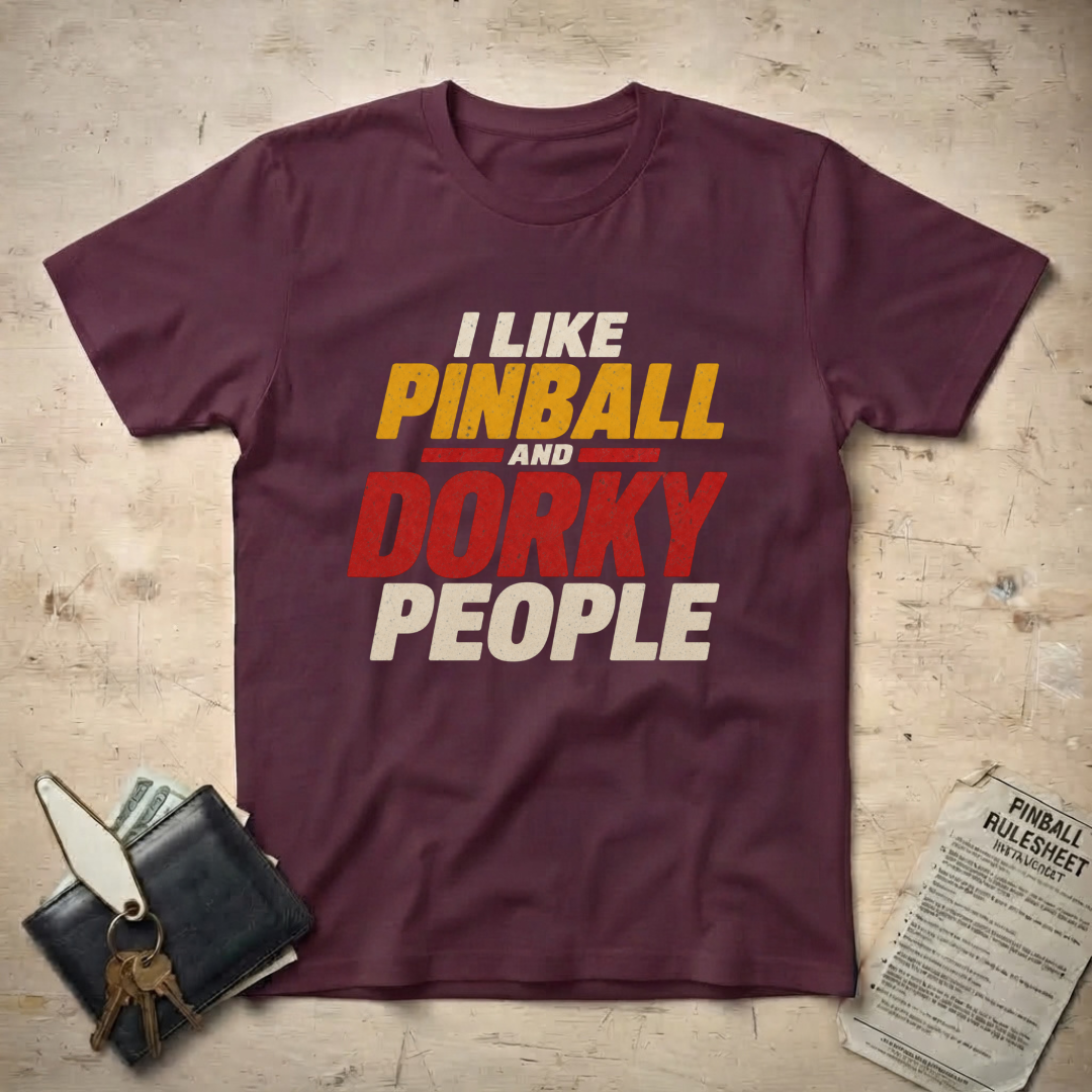 Dorky Pinball T-Shirt