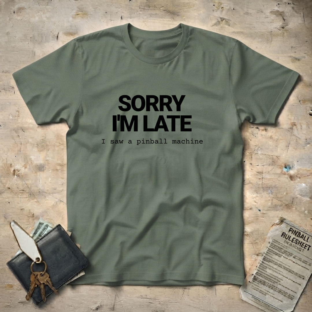 Sorry Late T-Shirt