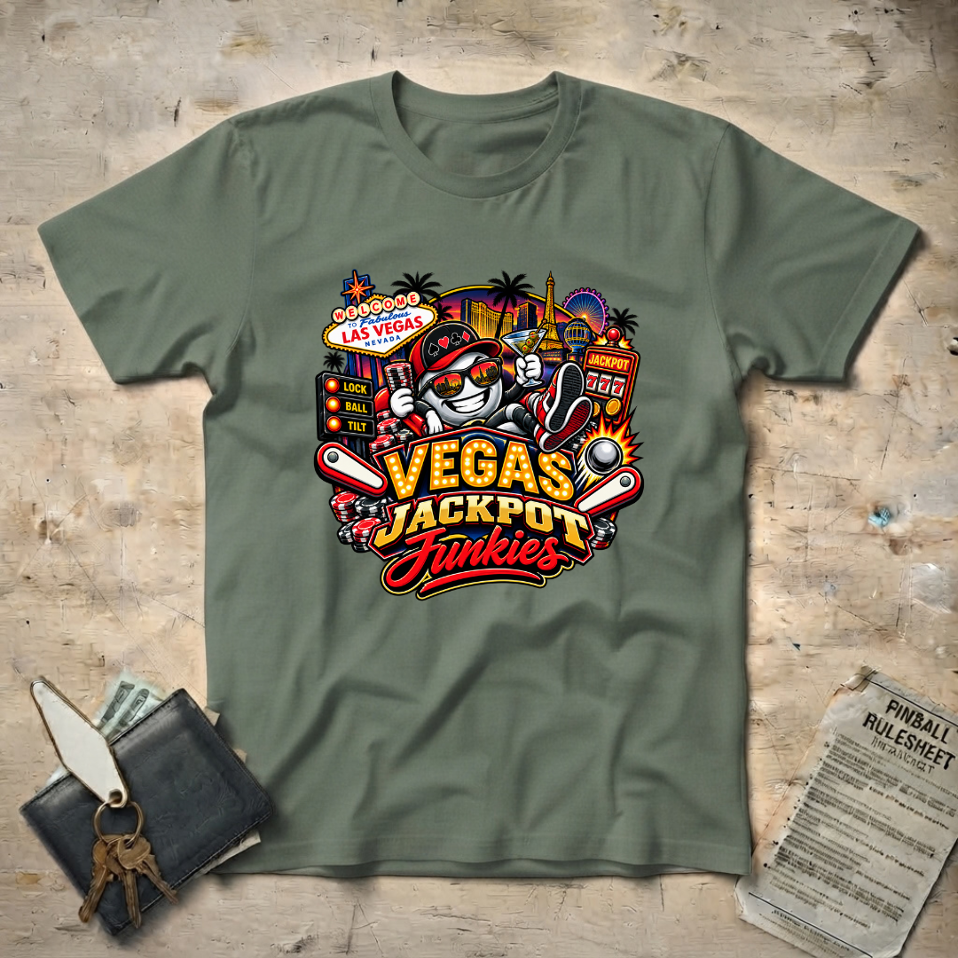 LV Jackpot Junkies T-Shirt