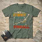 Pinball Retirement Graph T-Shirt