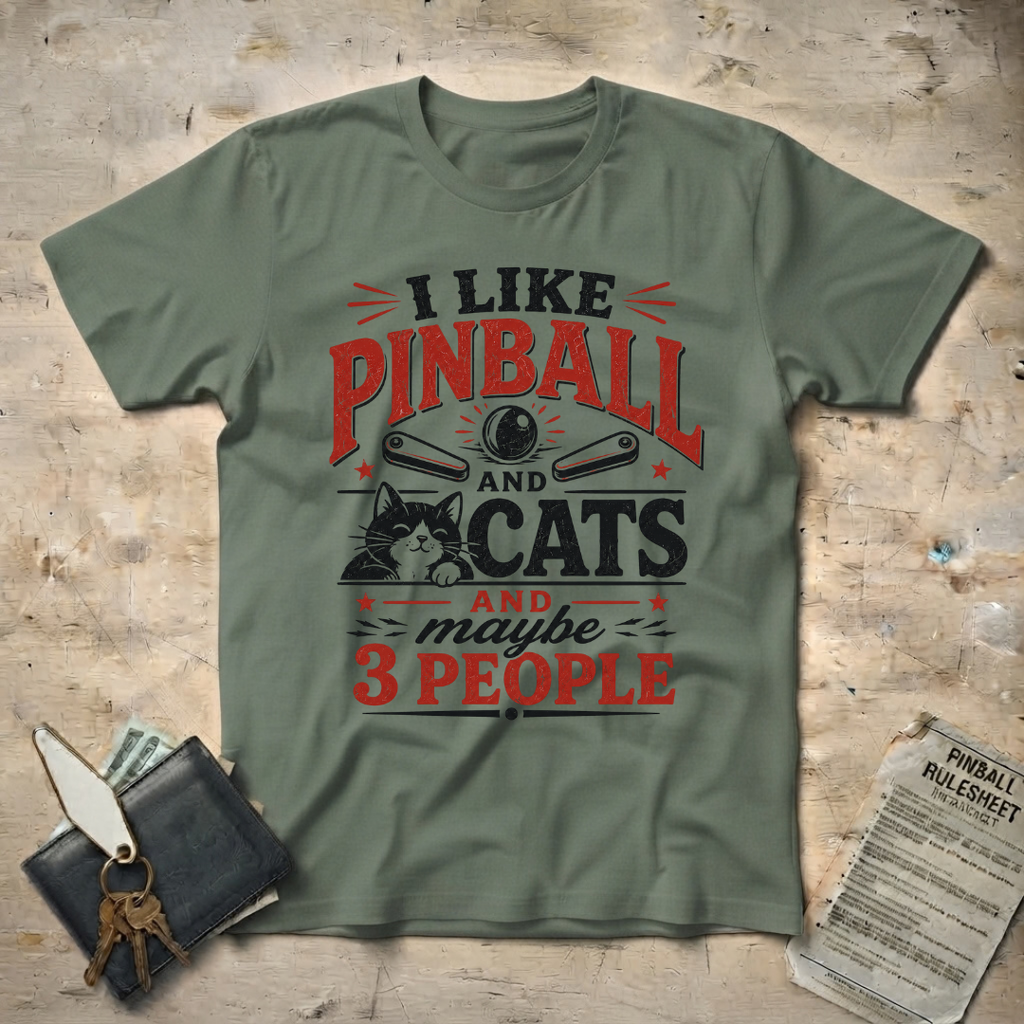 Cats 3 People T-Shirt