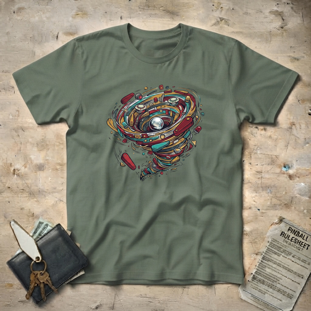 Pinball Whirlwind T-Shirt