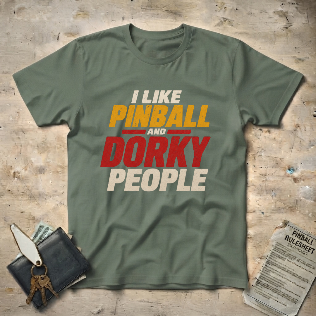 Dorky Pinball T-Shirt