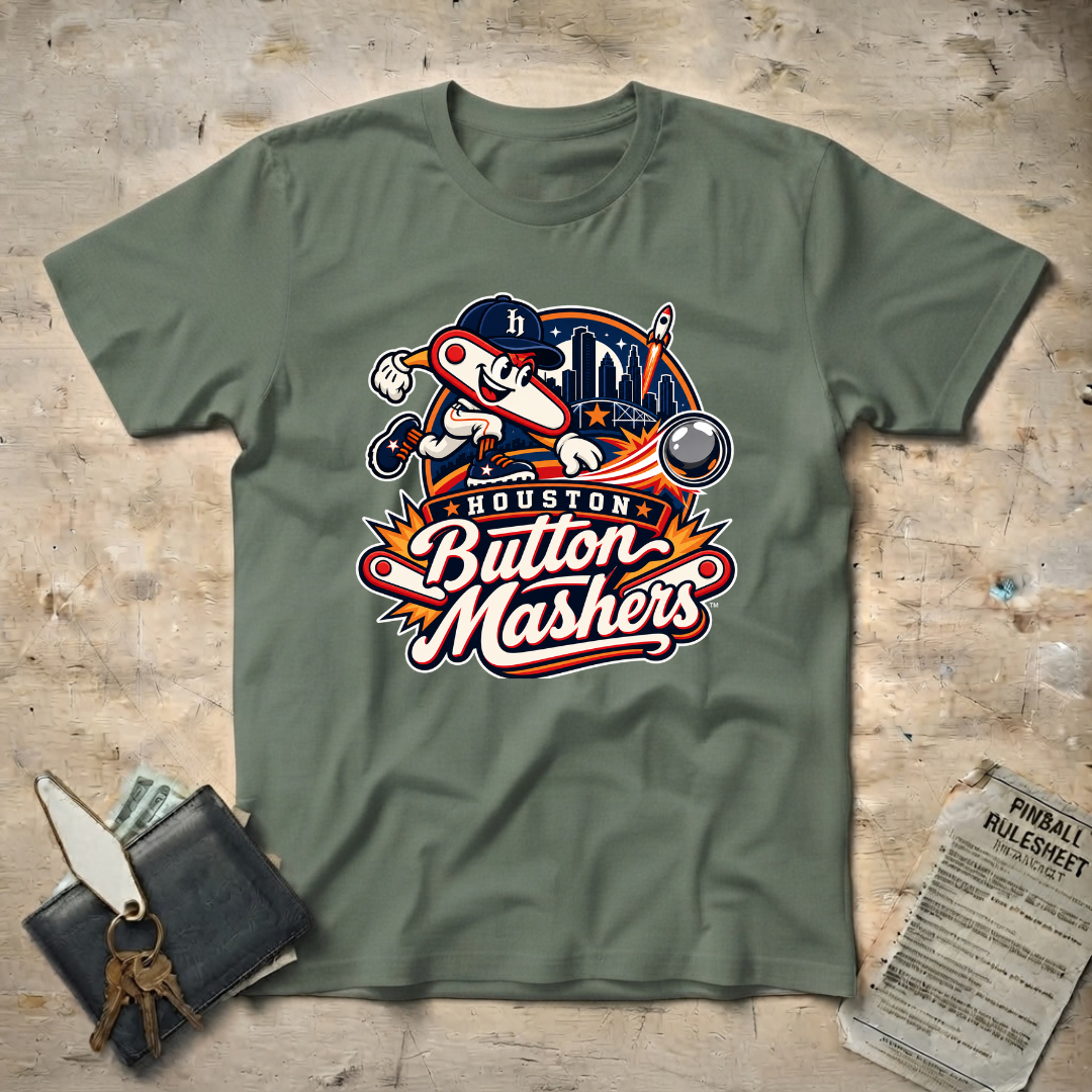 HOU Button Mashers T-Shirt