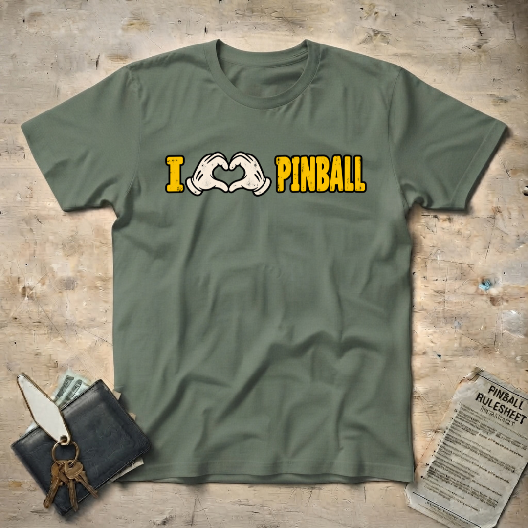I Hands  Pinball T-Shirt