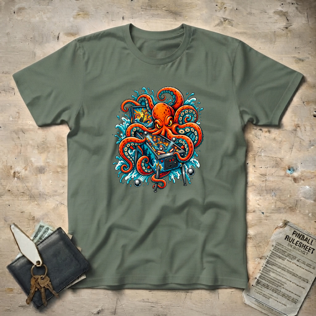 Octopus and Pinball T-Shirt