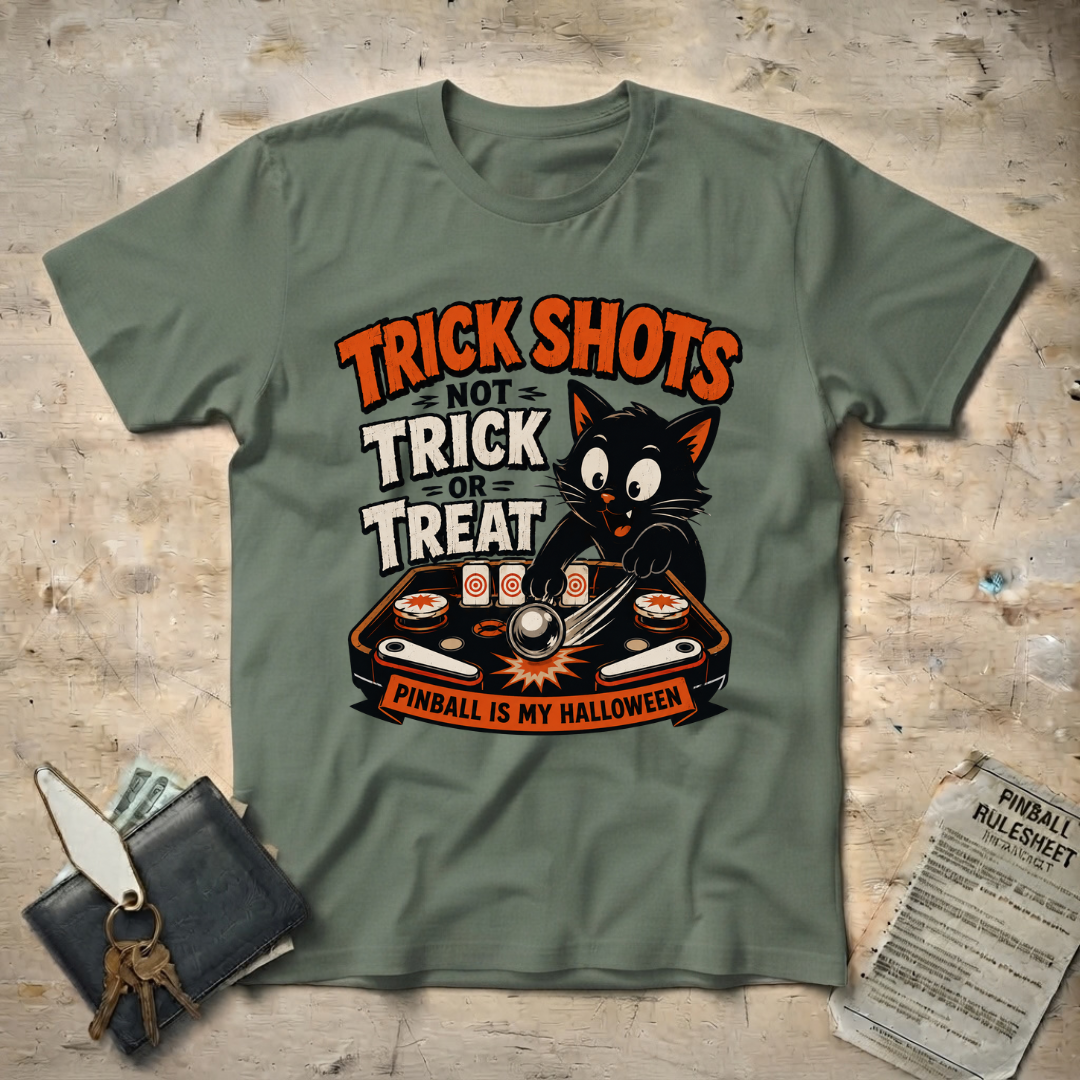 Trick Shots Cat T-Shirt