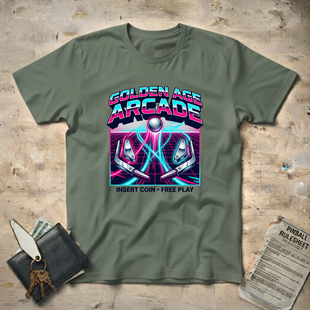 Golden Age Arcade T-Shirt