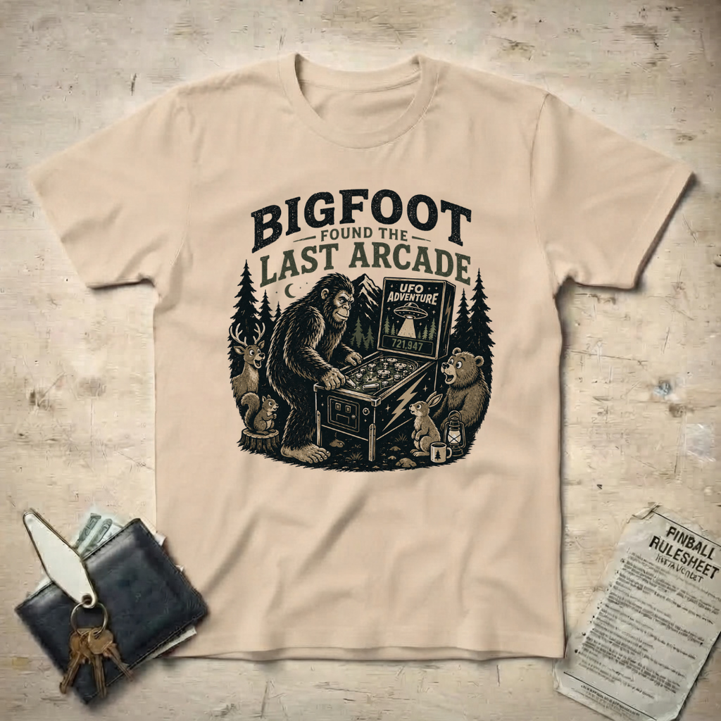 Big Foot Arcade T-Shirt