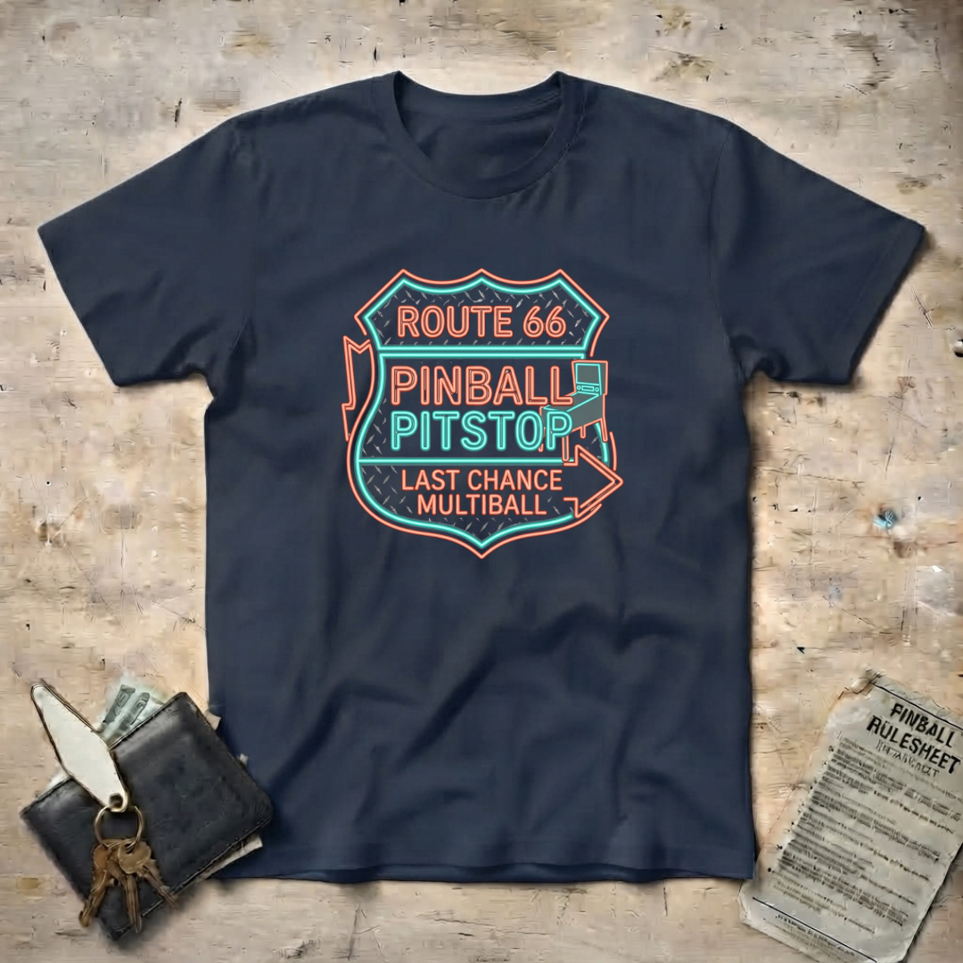 Pinball Pitstop T-Shirt