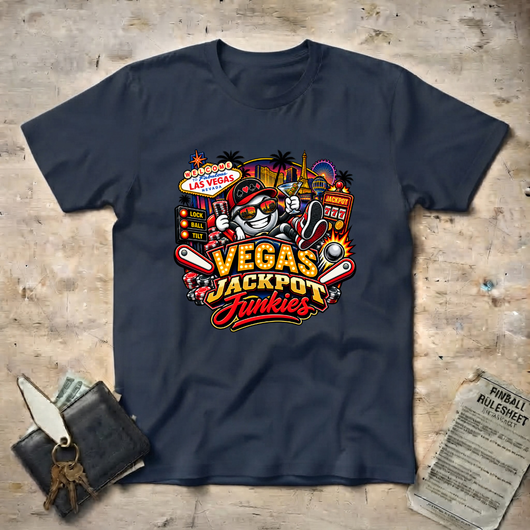 LV Jackpot Junkies T-Shirt