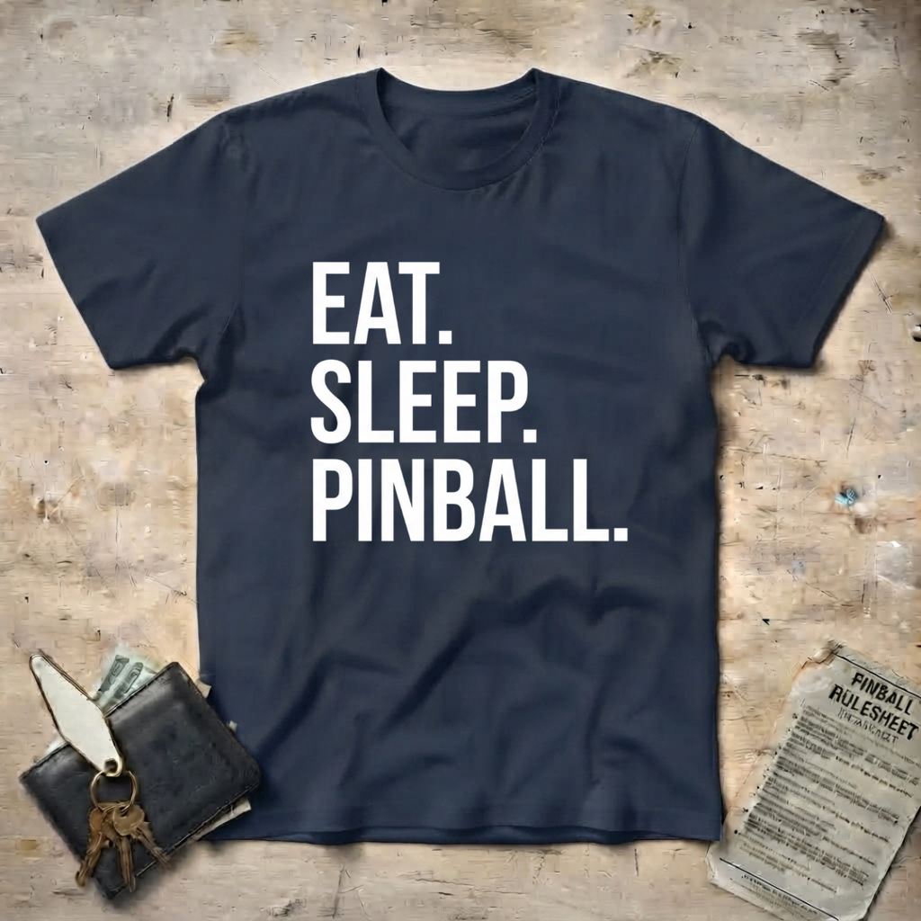 Eat Sleep Pinball T-Shirt