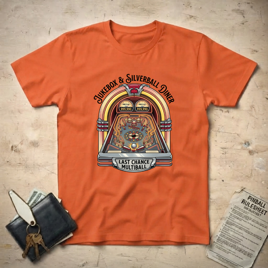 Jukebox and Silverball T-Shirt