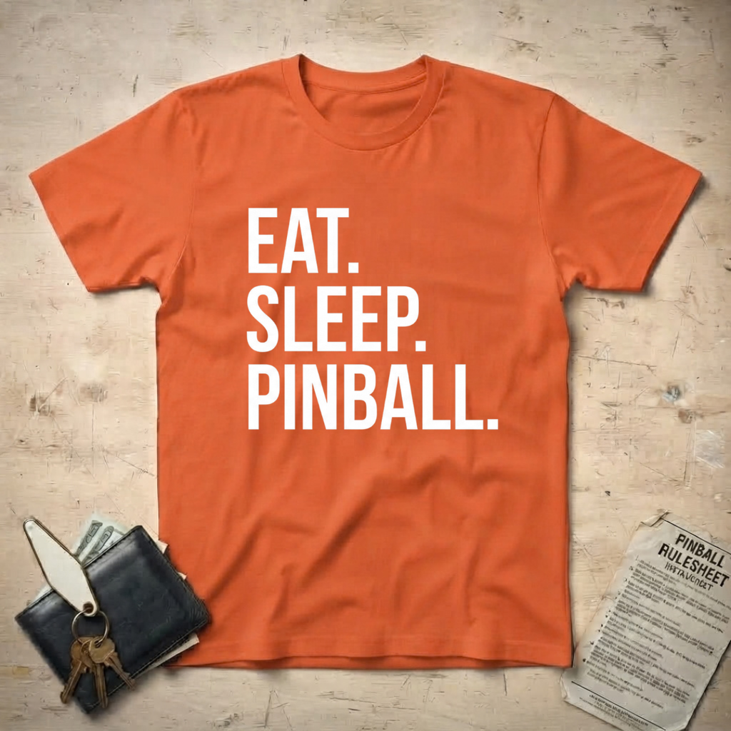 Eat Sleep Pinball T-Shirt