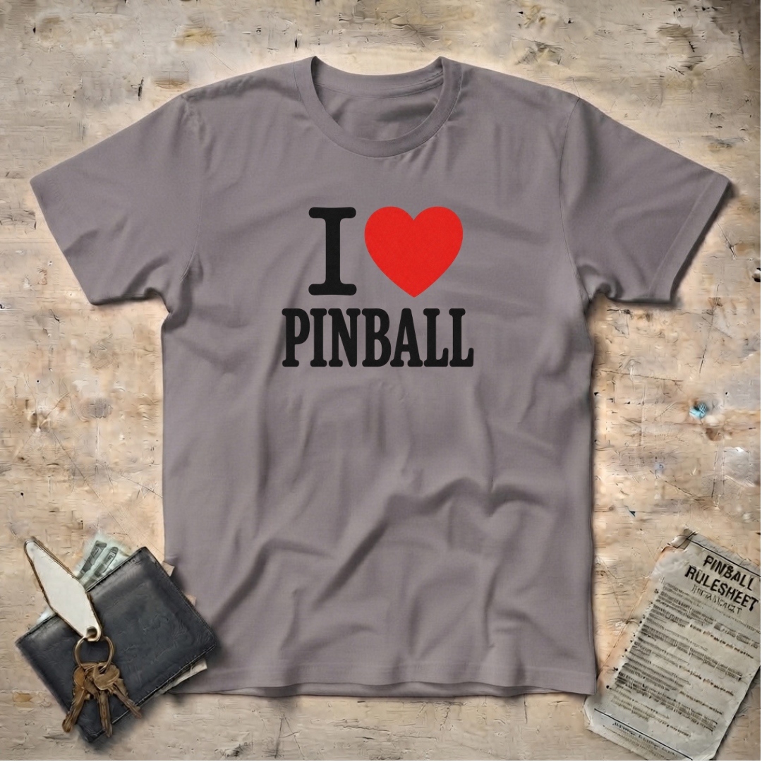 I Heart Pinball T-Shirt
