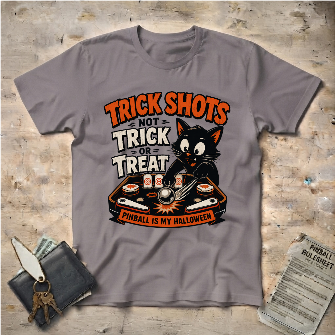 Trick Shots Cat T-Shirt