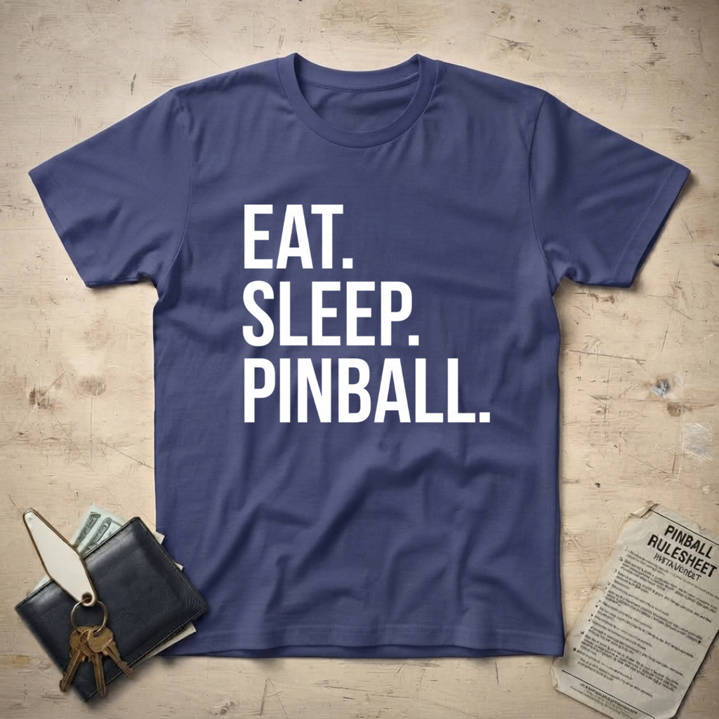 Eat Sleep Pinball T-Shirt